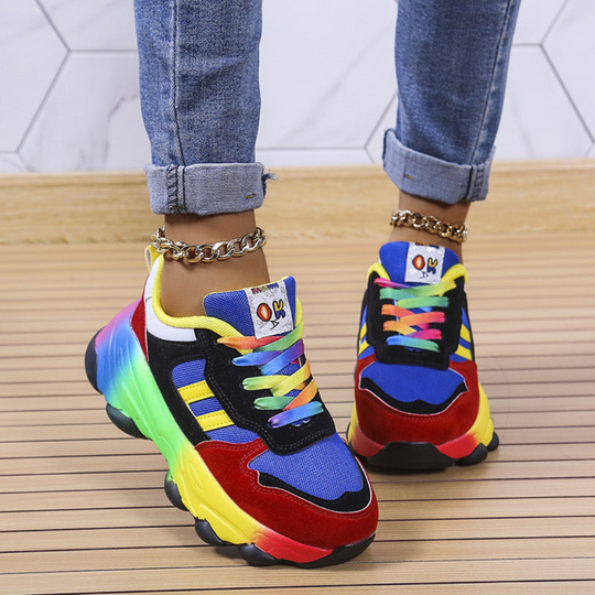 Damen Bequeme Sportliche Sneakers | Alltagstauglich