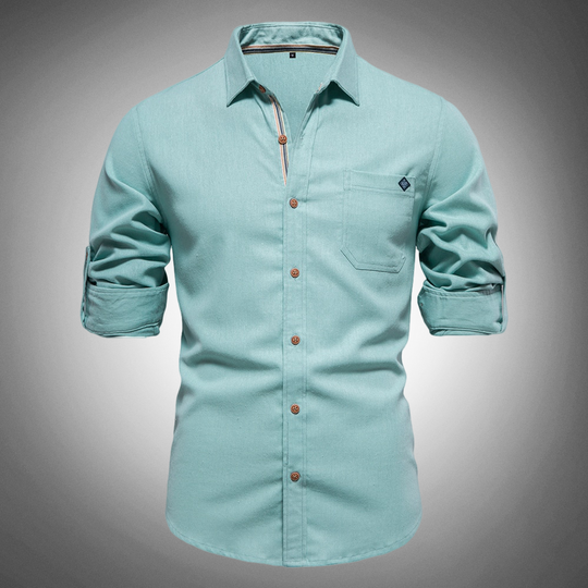 Evan - Herren-Button-Down-Hemd