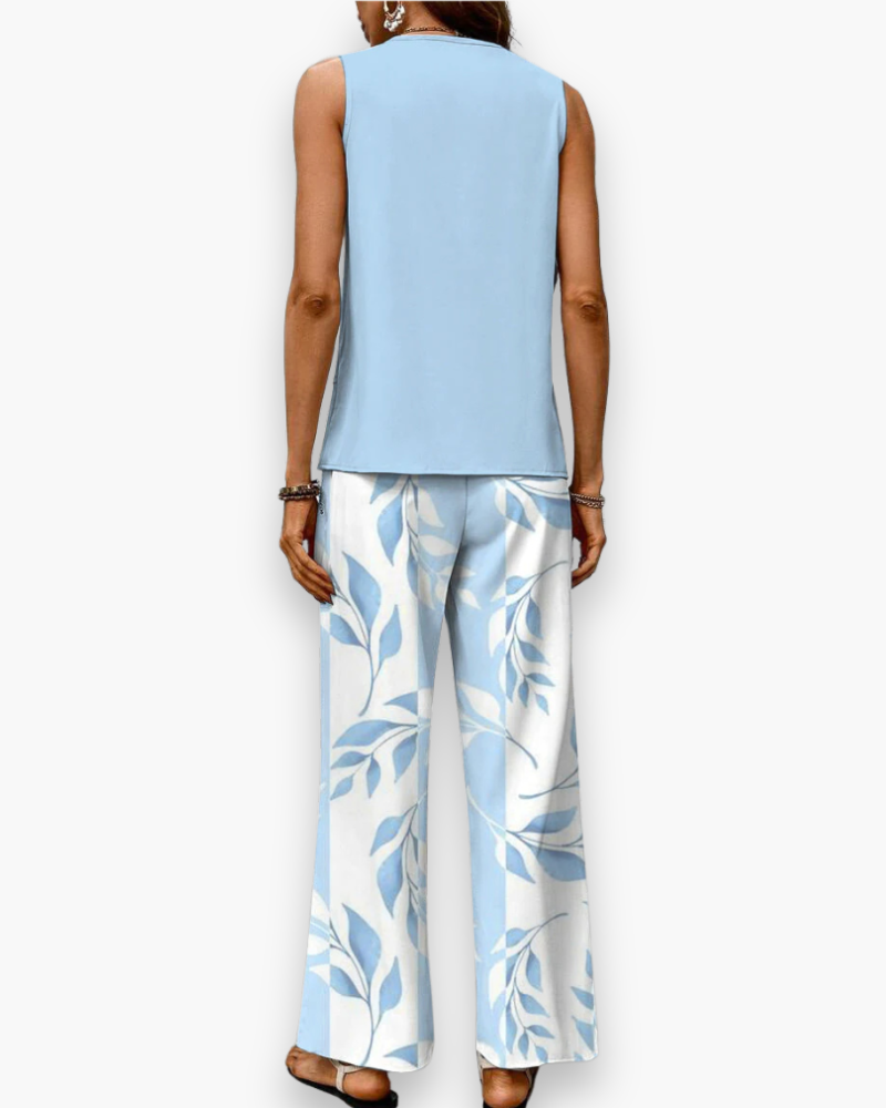 Damen Elegantes Fließendes Set | Sommer Outfit