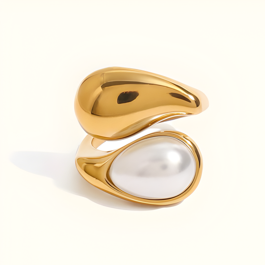 Damen Ring | Verstellbares Offenes Oval-Design