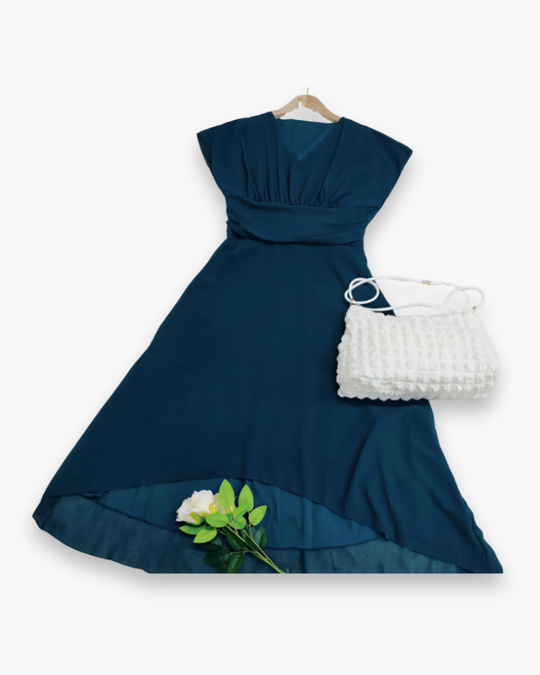 Damen Elegantes Festliches Kleid | Midi
