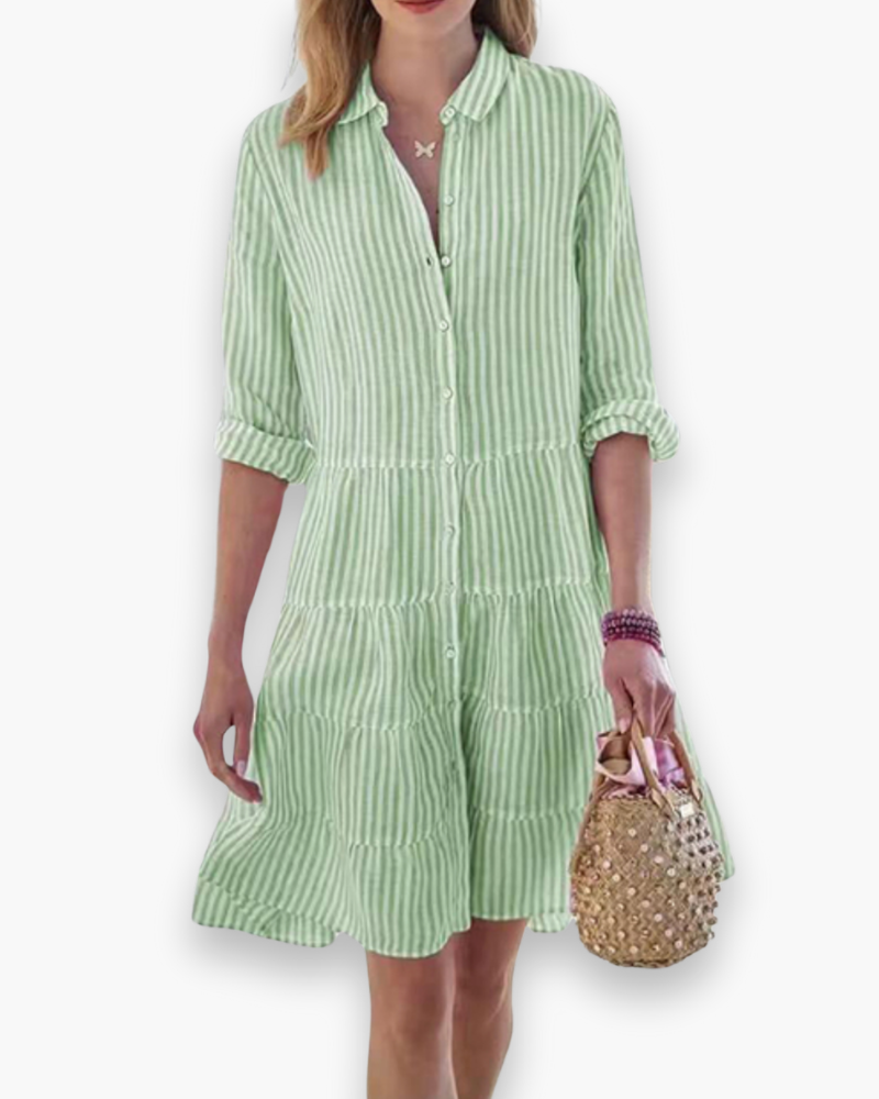 Damen Elegantes Sommerkleid | Chic Midi