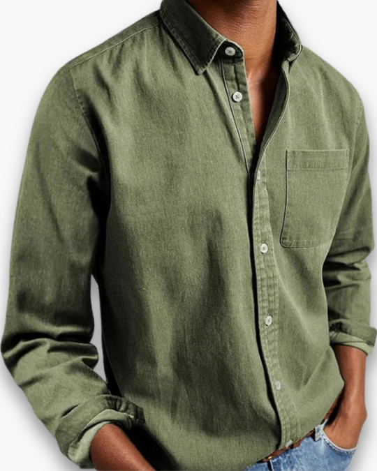 Herren Klassisches Langarmhemd | Elegantes Design für Vielseitige Anlässe