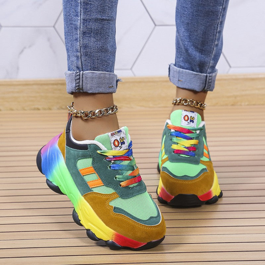 Damen Bequeme Sportliche Sneakers | Alltagstauglich