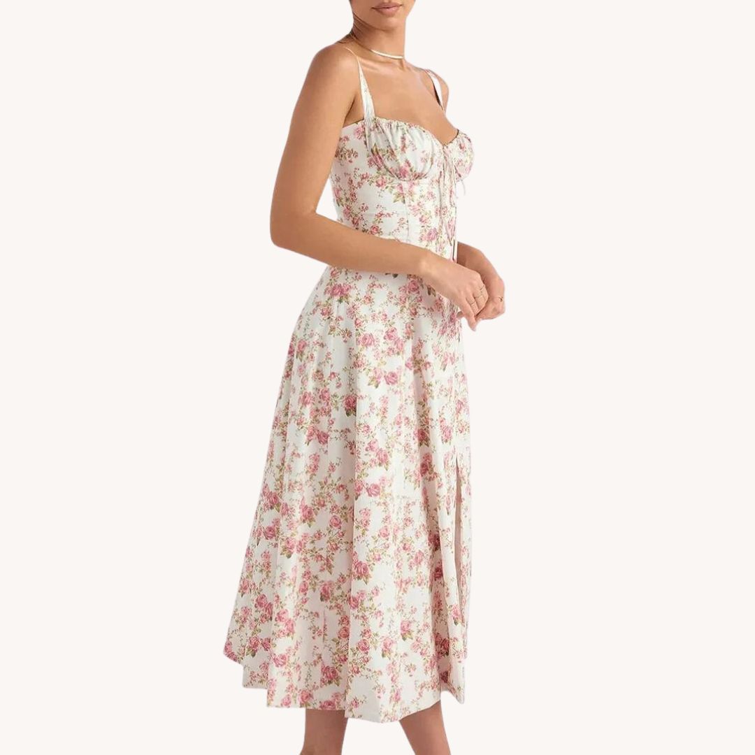 Juliette - Shaperkleid Mit Blumenakzenten