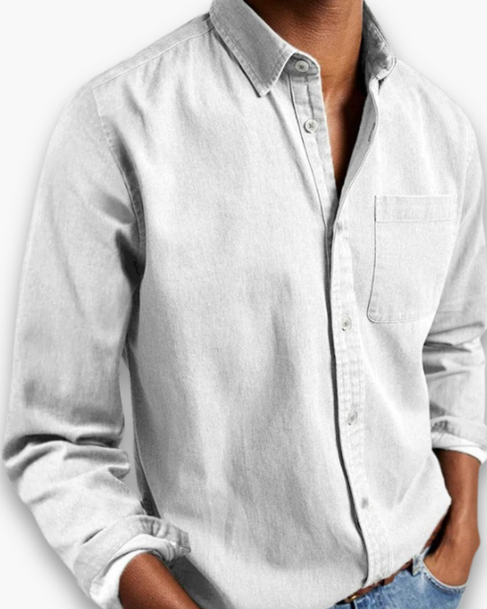Herren Klassisches Langarmhemd | Elegantes Design für Vielseitige Anlässe
