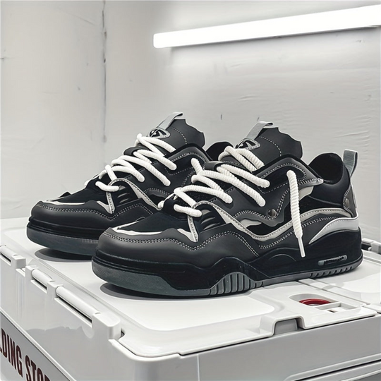 Herren Sportliche Sneaker | Geometrisches Design für Alltag und Freizeit