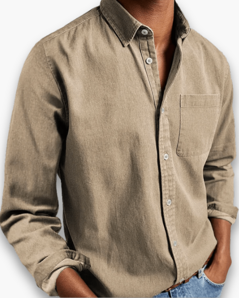 Herren Klassisches Langarmhemd | Elegantes Design für Vielseitige Anlässe
