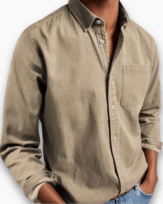 Herren Klassisches Langarmhemd | Elegantes Design für Vielseitige Anlässe