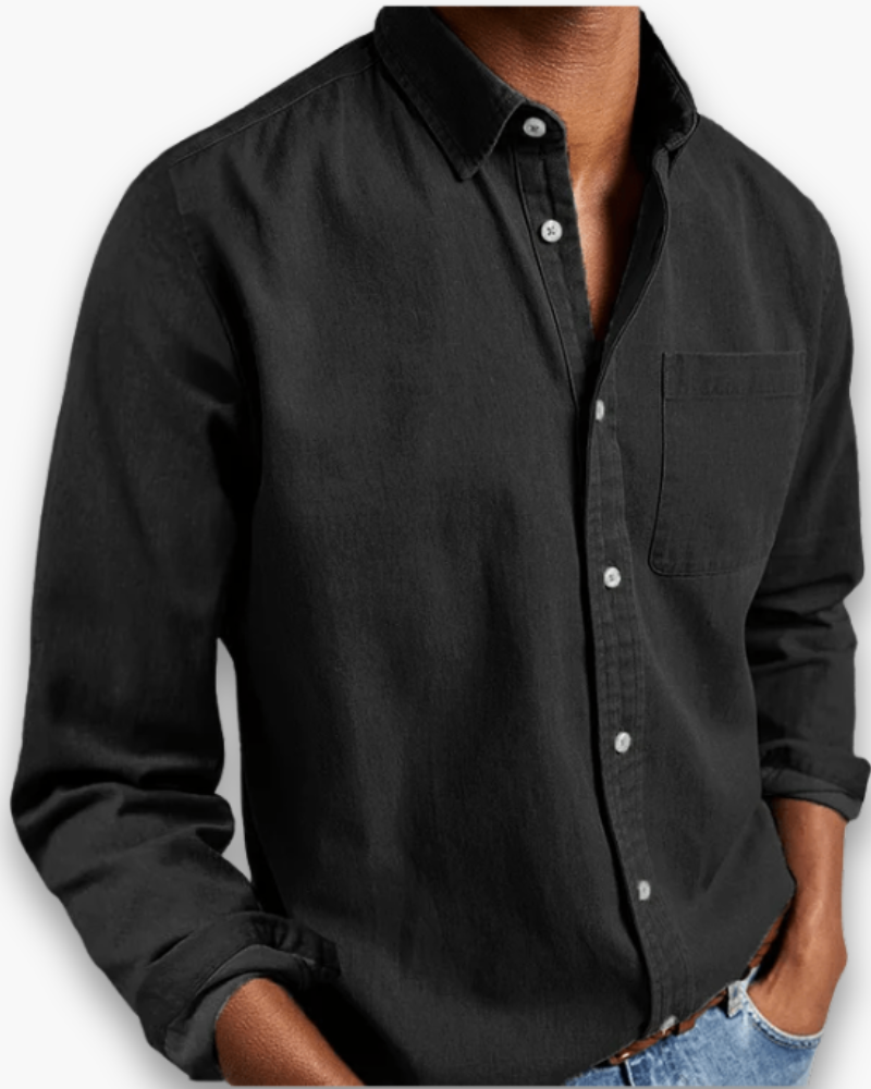 Herren Klassisches Langarmhemd | Elegantes Design für Vielseitige Anlässe