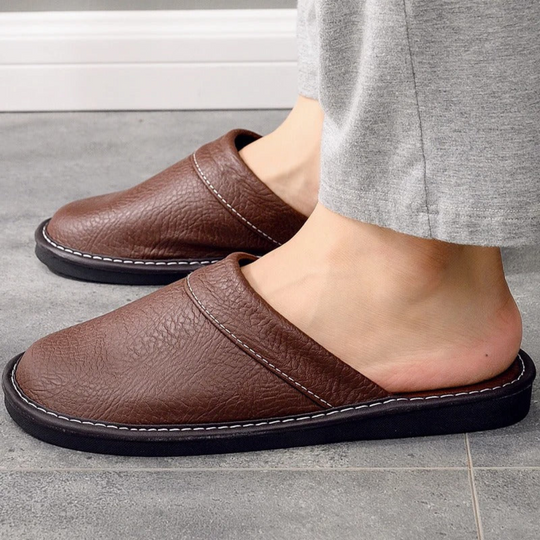 Herren Bequeme Hausschuhe | Robuste Pantoffeln für Alltag