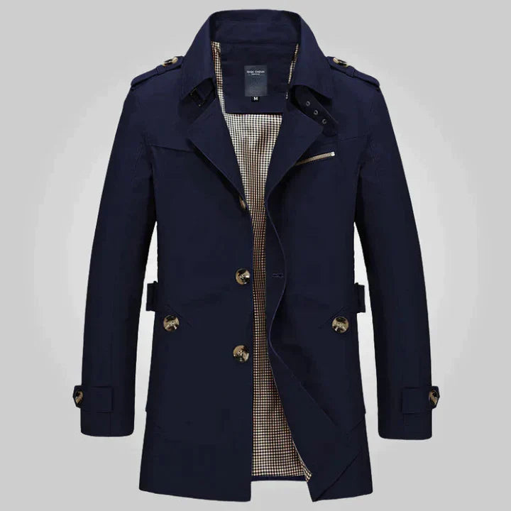 Samuel – Eleganter Trenchcoat Für Herren