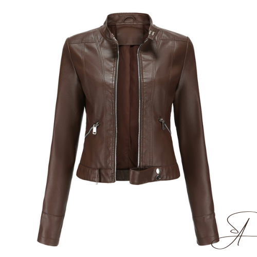 Roza - Elegante Lederjacke