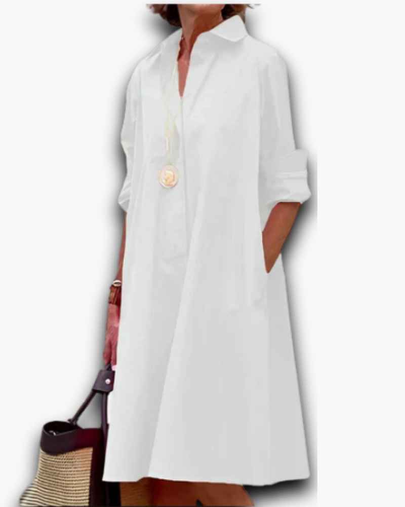 Damen Hemdblusenkleid | Modern & Elegant
