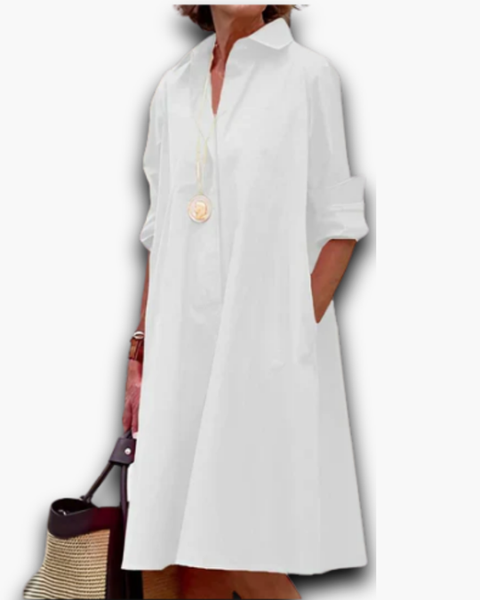 Damen Hemdblusenkleid | Modern & Elegant