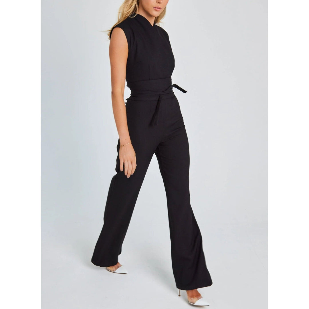 Jacqueline - Jumpsuit Mit Eleganten Weiten Beinen