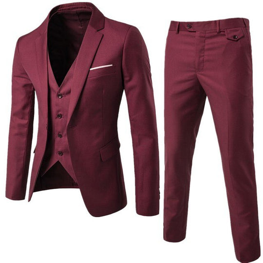Herren Anzug 3-teilig Slim Fit | Hochzeitsgäste Outfit