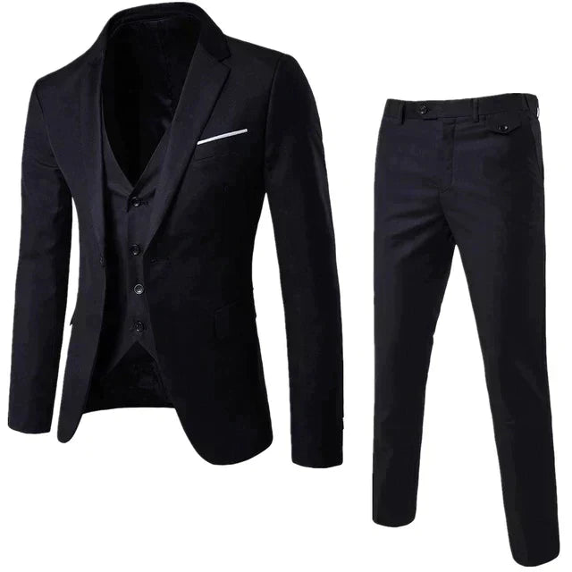 Herren Anzug 3-teilig Slim Fit | Hochzeitsgäste Outfit