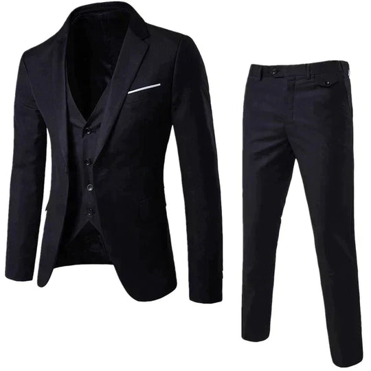 Herren Anzug 3-teilig Slim Fit | Hochzeitsgäste Outfit