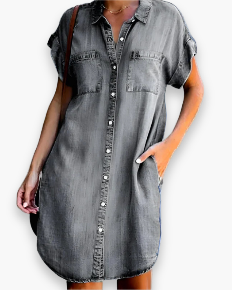 Damen Klassisches Elegantes Kleid | Mini