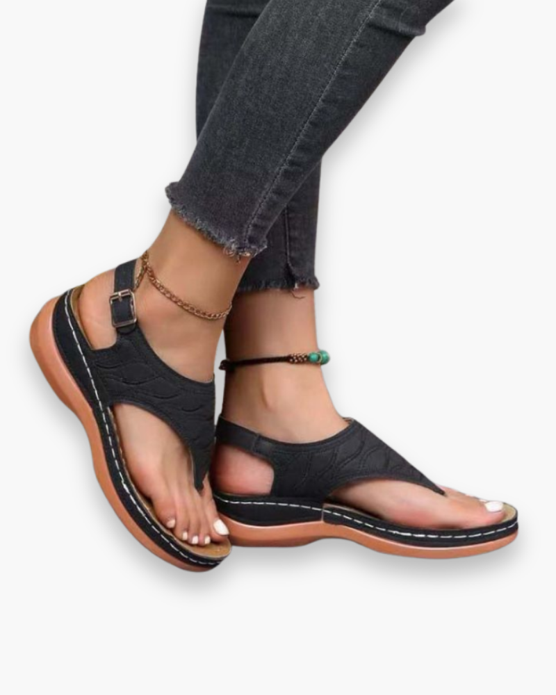 Damen Bequeme Modische Sandalen | Sommerliche Sommerschuhe