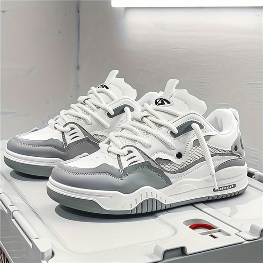 Herren Sportliche Sneaker | Geometrisches Design für Alltag und Freizeit