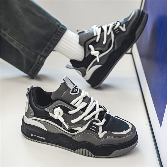 Herren Sportliche Sneaker | Geometrisches Design für Alltag und Freizeit