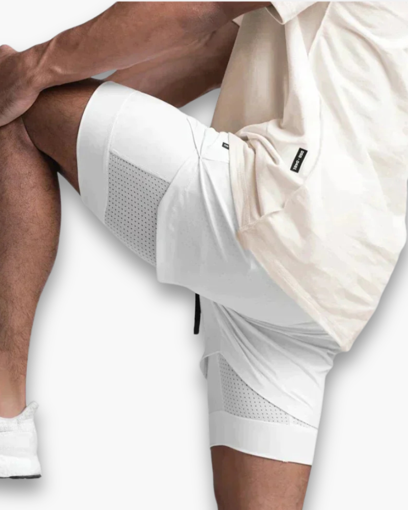 Herren Atmungsaktive Fitness-Shorts | Flexible Kurze Hosen