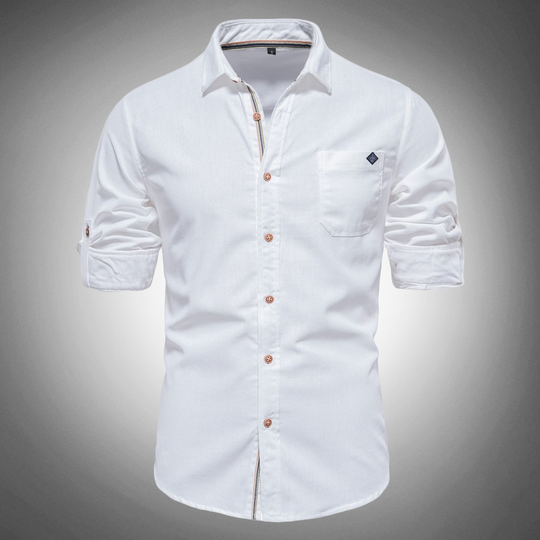 Evan - Herren-Button-Down-Hemd