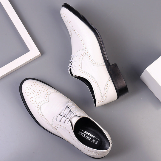 Herren Brogue Schnürschuh | Klassisch & Schmal