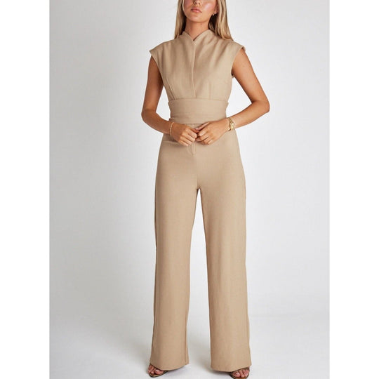 Jacqueline - Jumpsuit Mit Eleganten Weiten Beinen