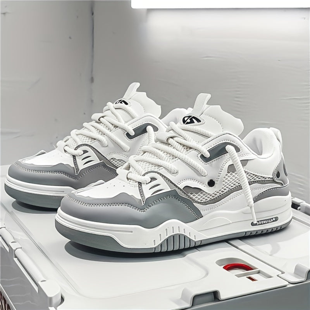 Herren Sportliche Sneaker | Geometrisches Design für Alltag und Freizeit