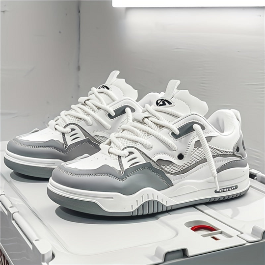 Herren Sportliche Sneaker | Geometrisches Design für Alltag und Freizeit