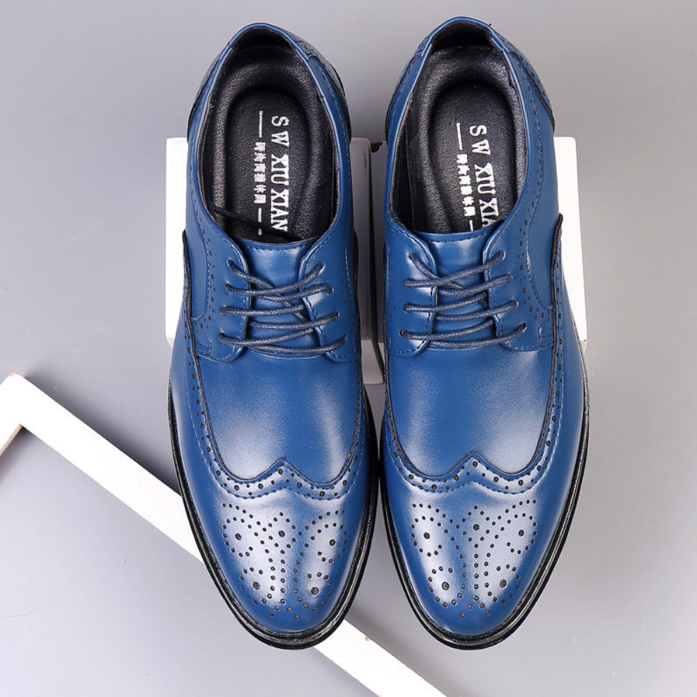 Herren Brogue Schnürschuh | Klassisch & Schmal
