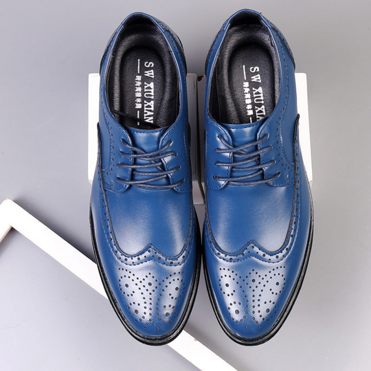 Herren Brogue Schnürschuh | Klassisch & Schmal
