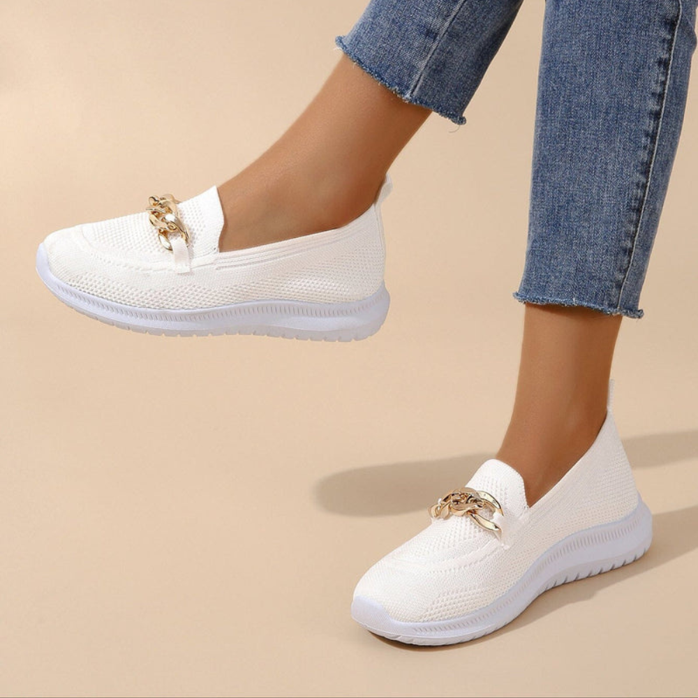 Damen Bequeme Slip-On Sneaker | Atmungsaktiv und Stylish