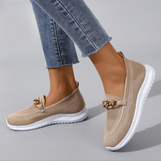 Damen Bequeme Slip-On Sneaker | Atmungsaktiv und Stylish
