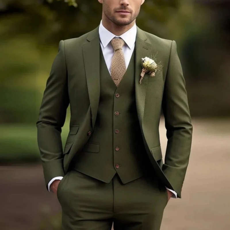 Herren Anzug 3-teilig Slim Fit | Hochzeitsgäste Für Festliche Anlässe