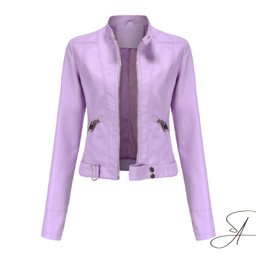 Roza - Elegante Lederjacke