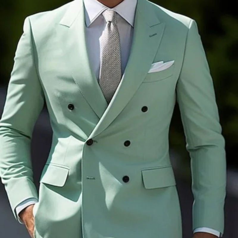 Herren Anzug 3-teilig Slim Fit | Hochzeitsgäste Mit Zweireihiges Sakko