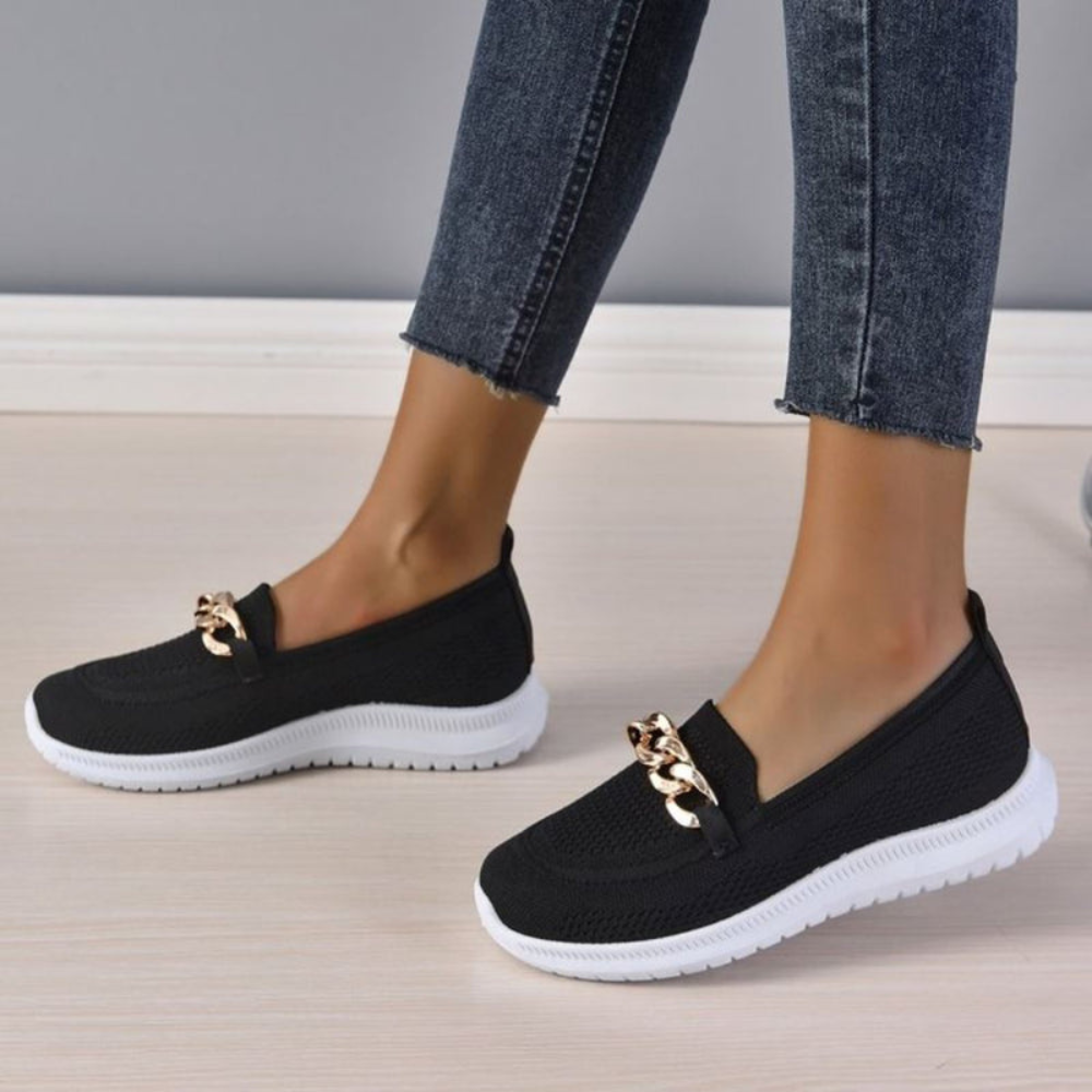 Damen Bequeme Slip-On Sneaker | Atmungsaktiv und Stylish