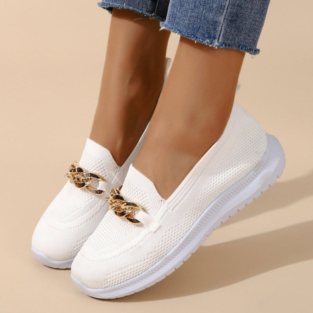 Damen Bequeme Slip-On Sneaker | Atmungsaktiv und Stylish