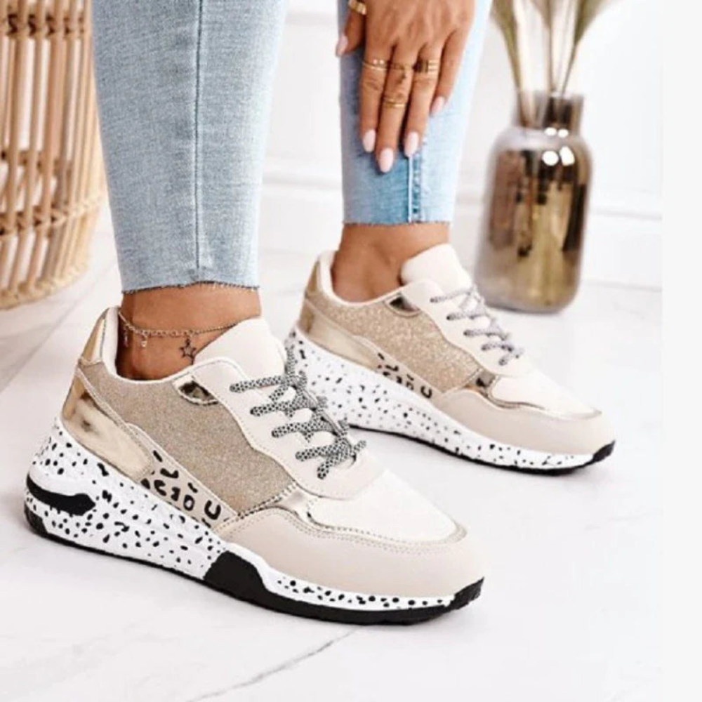 Damen Bequeme Sport Sneakers | Atmungsaktiv