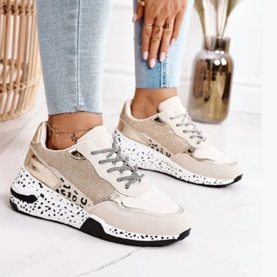 Damen Bequeme Sport Sneakers | Atmungsaktiv