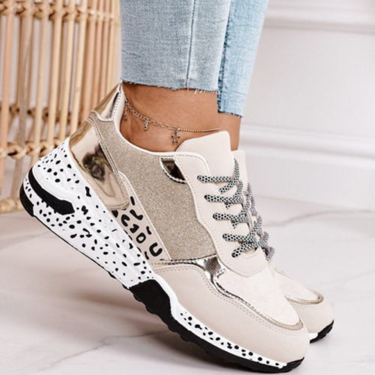 Damen Bequeme Sport Sneakers | Atmungsaktiv