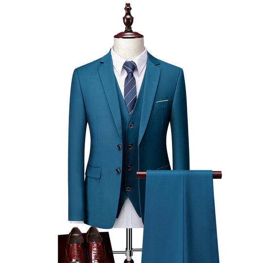 Herren Anzug 3-teilig Slim Fit | Hochzeitsgäste Modern