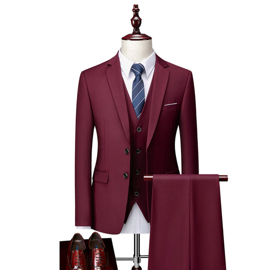 Herren Anzug 3-teilig Slim Fit | Hochzeitsgäste Modern