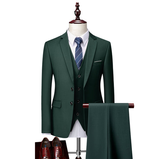 Herren Anzug 3-teilig Slim Fit | Hochzeitsgäste Modern