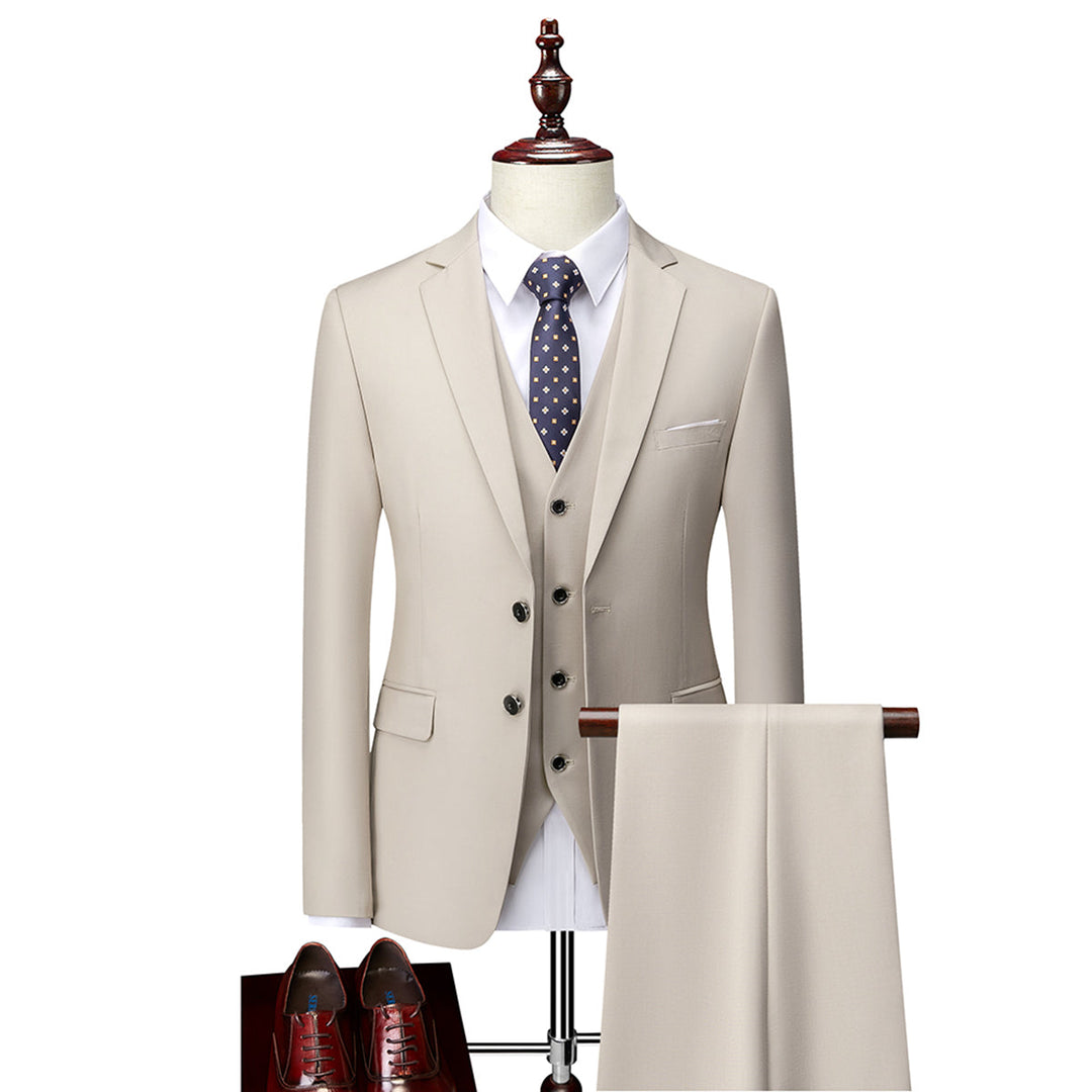 Herren Anzug 3-teilig Slim Fit | Hochzeitsgäste Modern