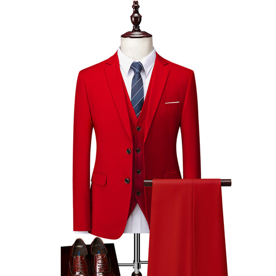 Herren Anzug 3-teilig Slim Fit | Hochzeitsgäste Modern
